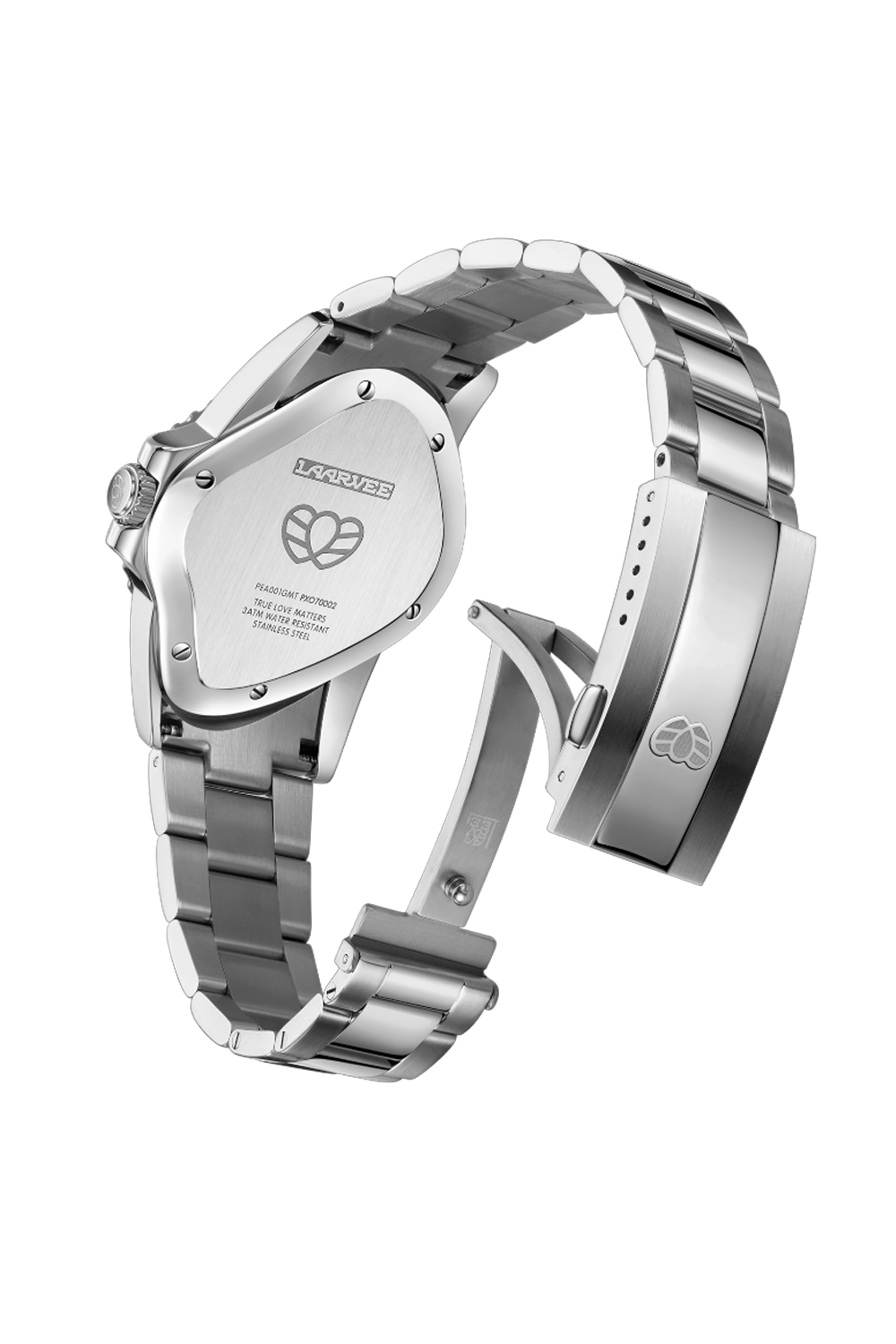 תמונה אחורית של שעון יד PEA001