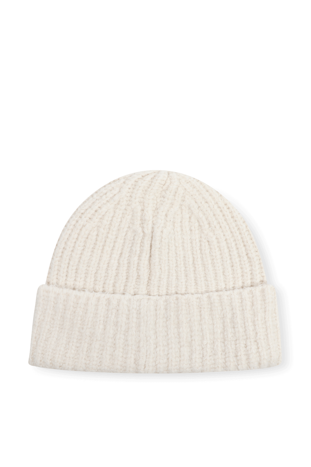 תמונה אחורית של כובע גרב סרוג עם רקמת לוגו