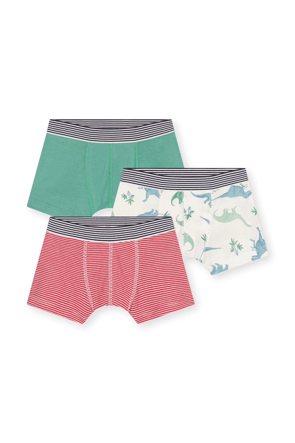 תמונה קידמית של מארז שלושה תחתוני בוקסר - גילאי 3-5 שנים