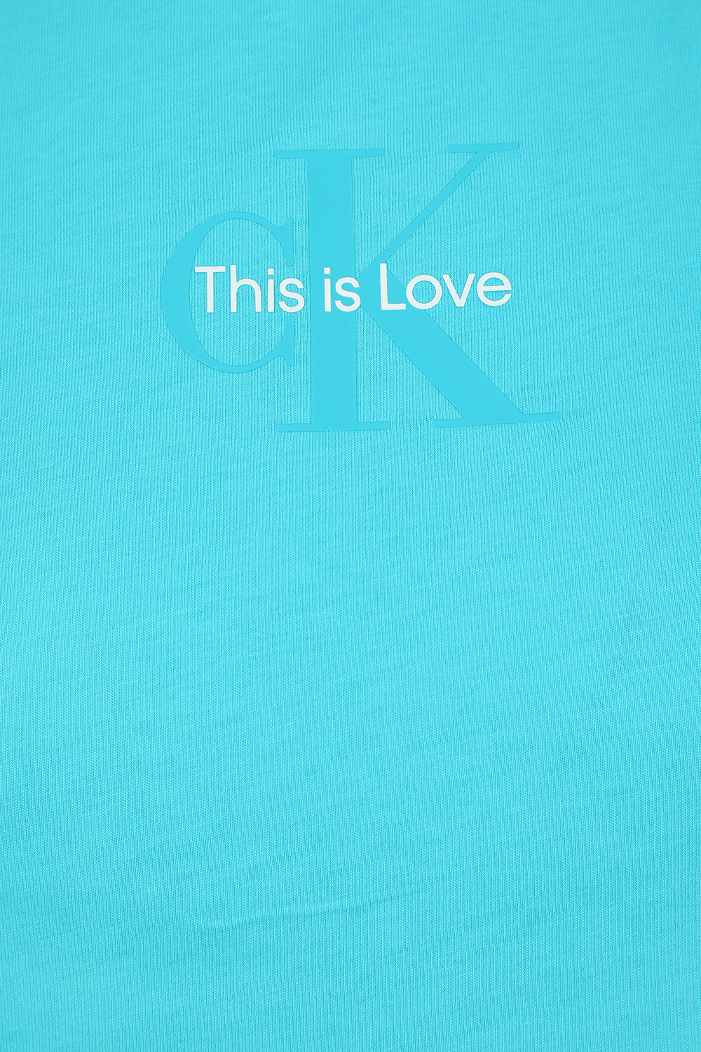 תמונה אחורית של חולצת קרופ גאווה כחולה