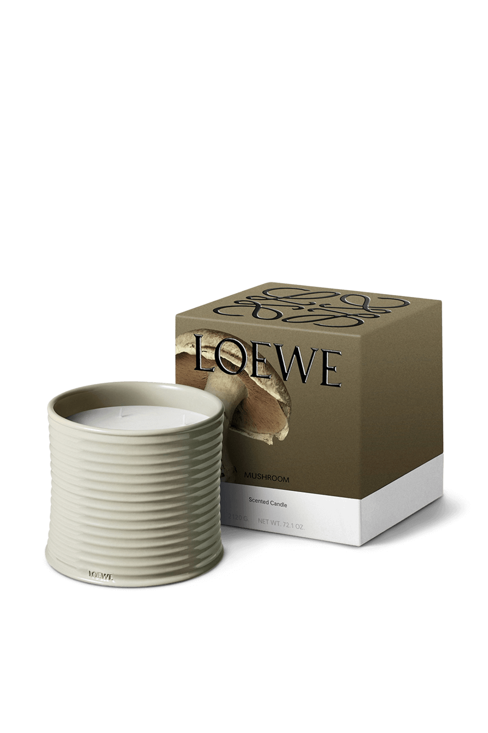 תמונה אחורית של LOEWE Mushroom Large Scented Candle