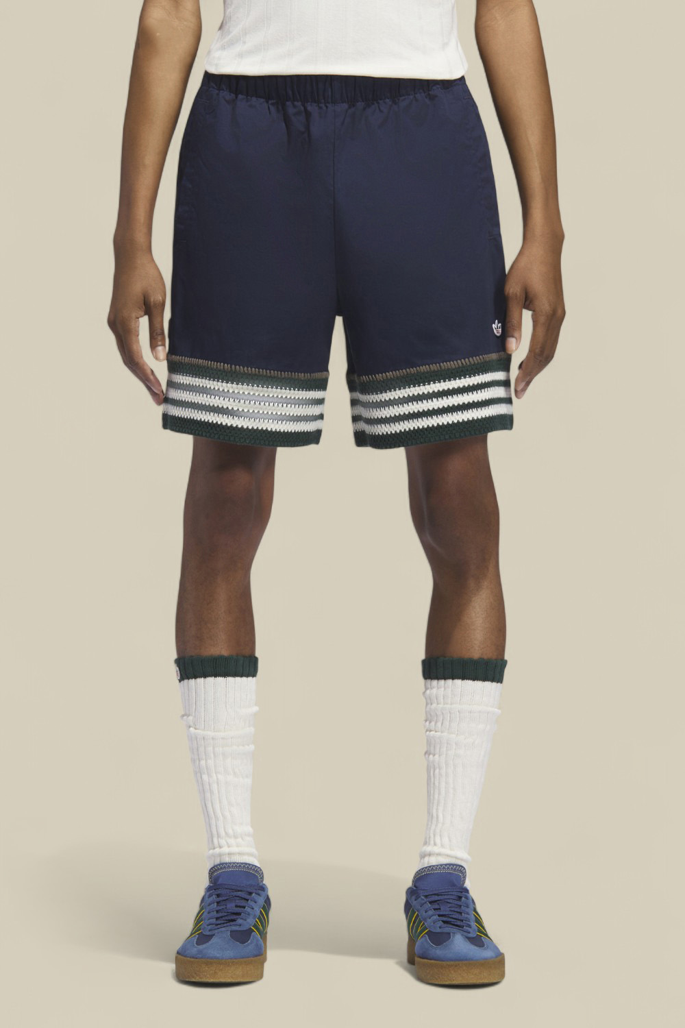 תמונת דוגמן קידמית של אדידס X קלוט מכנסיים קצרים