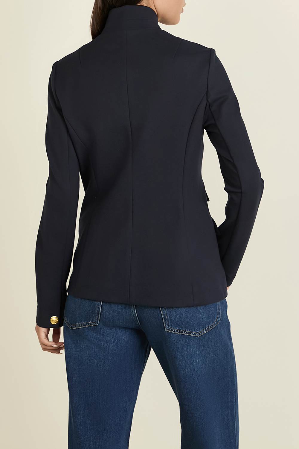 תמונת דוגמן אחורית של ז'קט סלים פיט