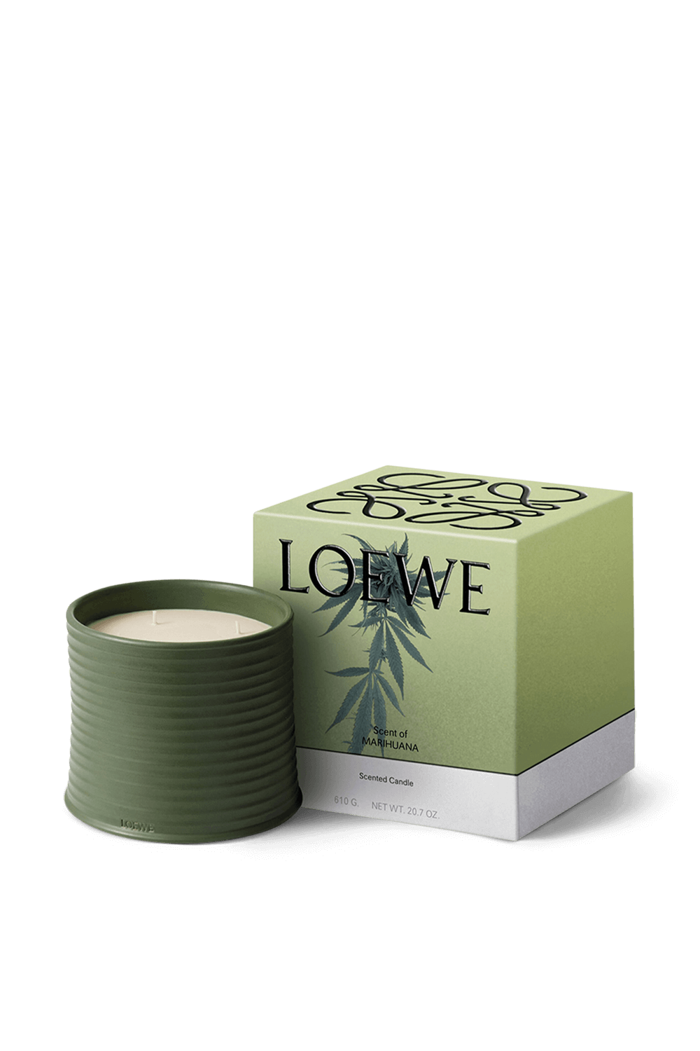 תמונה אחורית של LOEWE Marihuana Medium Scented Candle