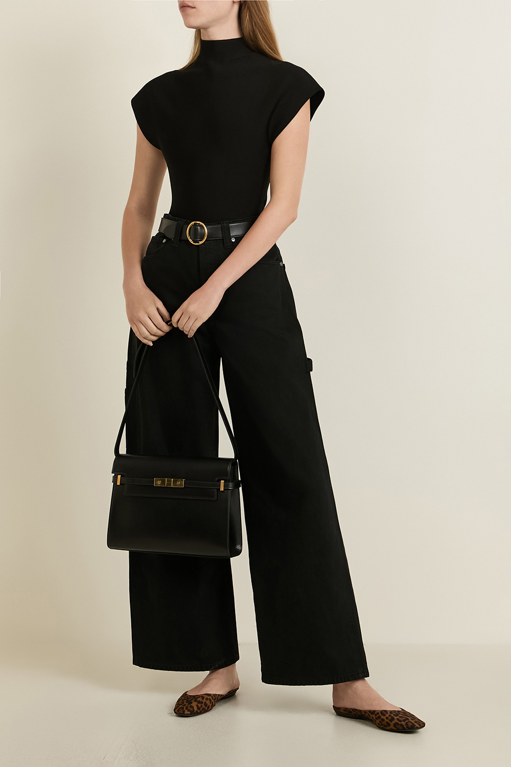 תמונת דוגמן קידמית של תיק כתף מנהטן