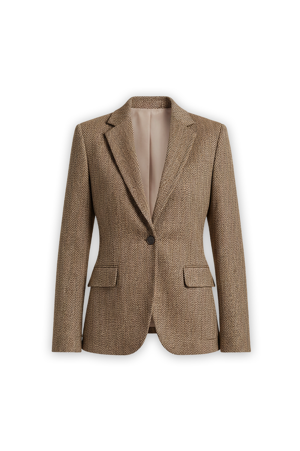 תמונה קידמית של בלייזר טוויד