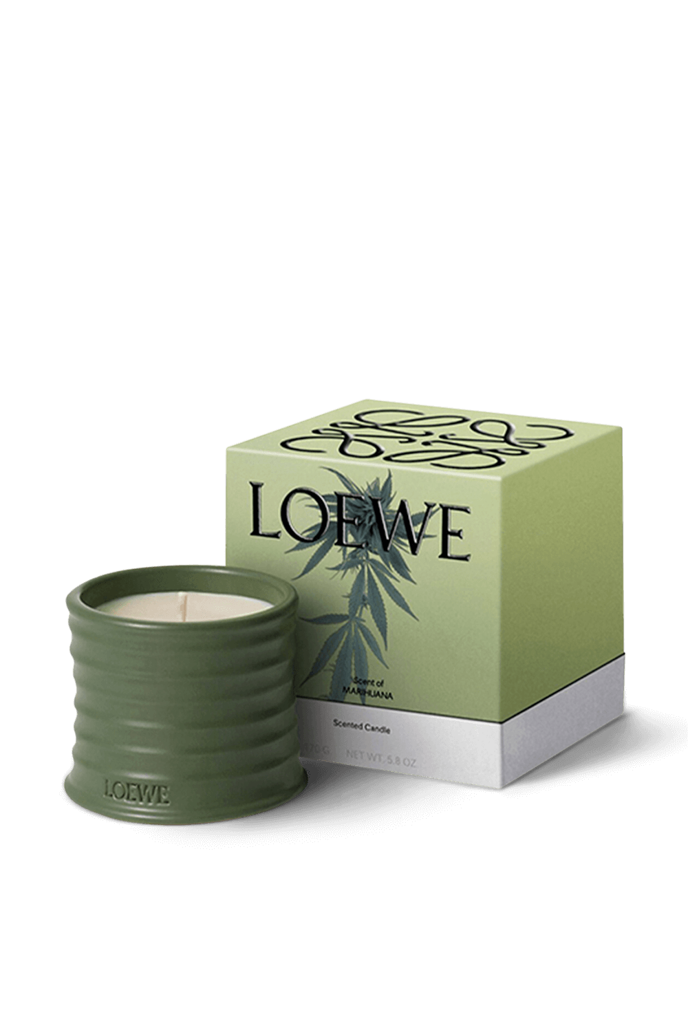 תמונה אחורית של LOEWE Marihuana Small Scented Candle