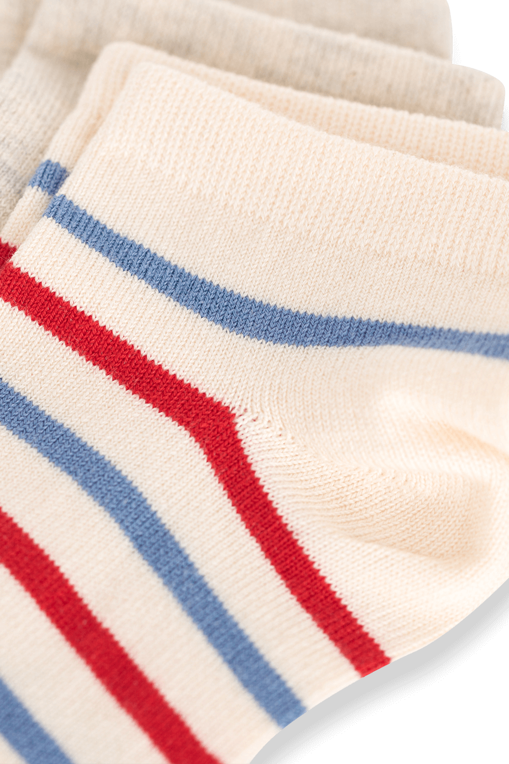 תמונה אחורית של שני זוגות גרביים - גילאי 3-12 שנים