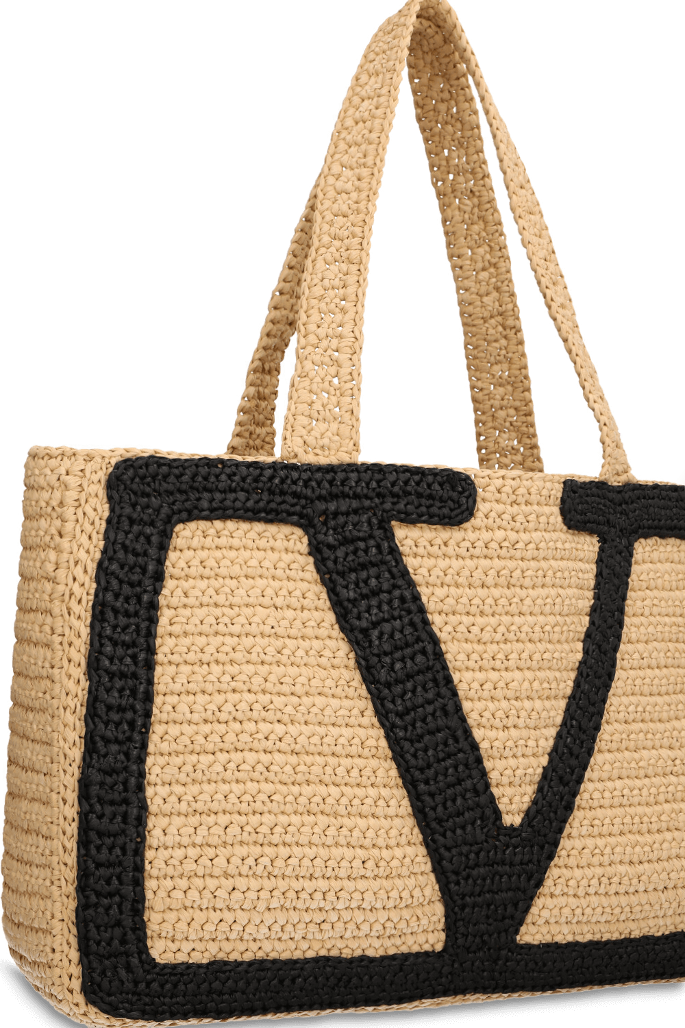 תמונת תקריב של תיק קש