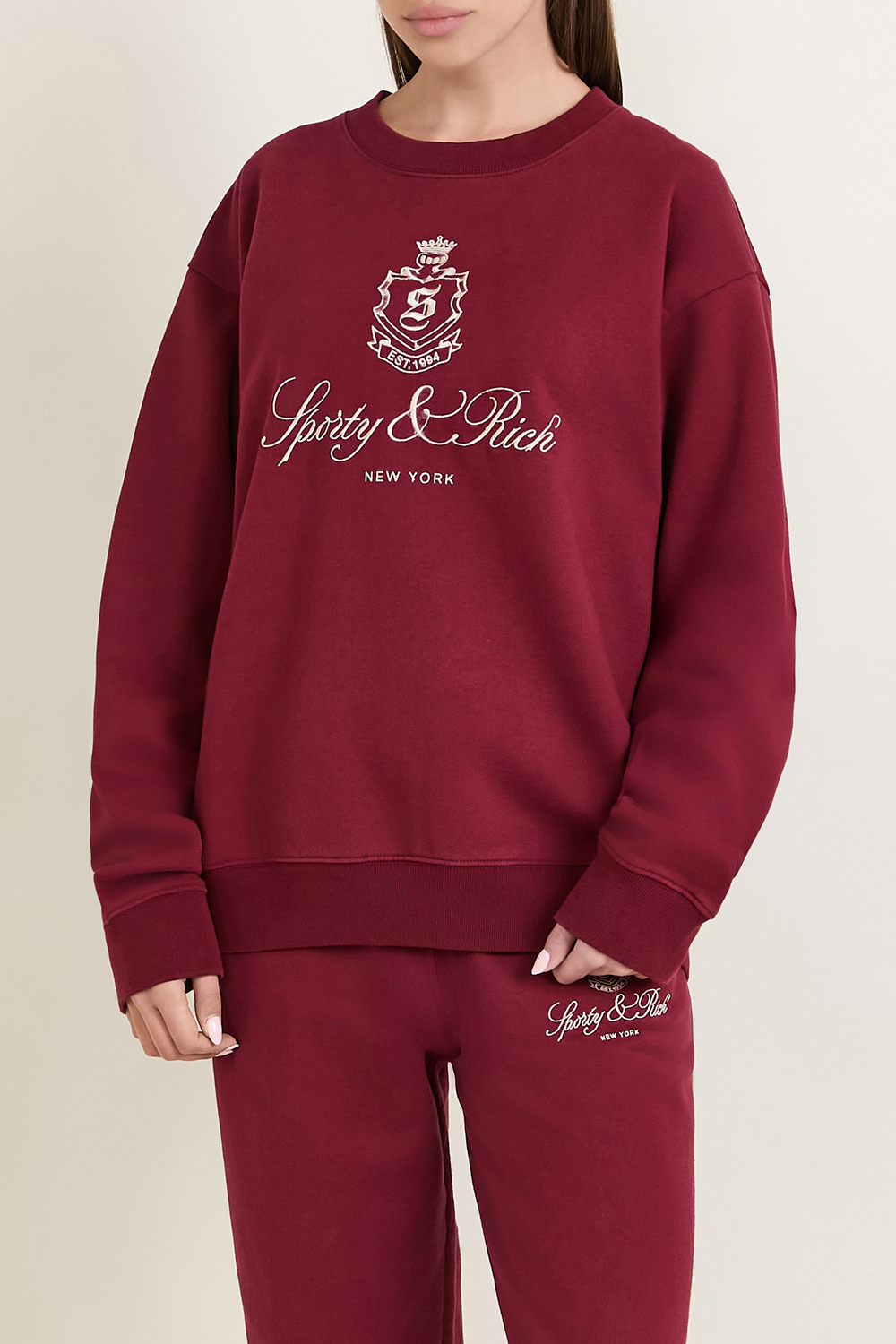 תמונת דוגמן קידמית של סווטשירט