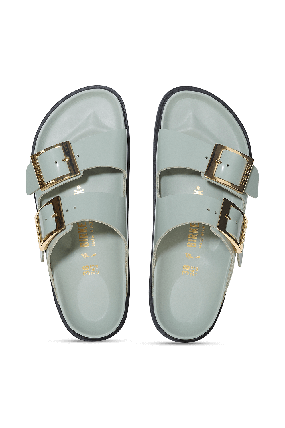 תמונת תקריב של כפכפים אריזונה דרופלט