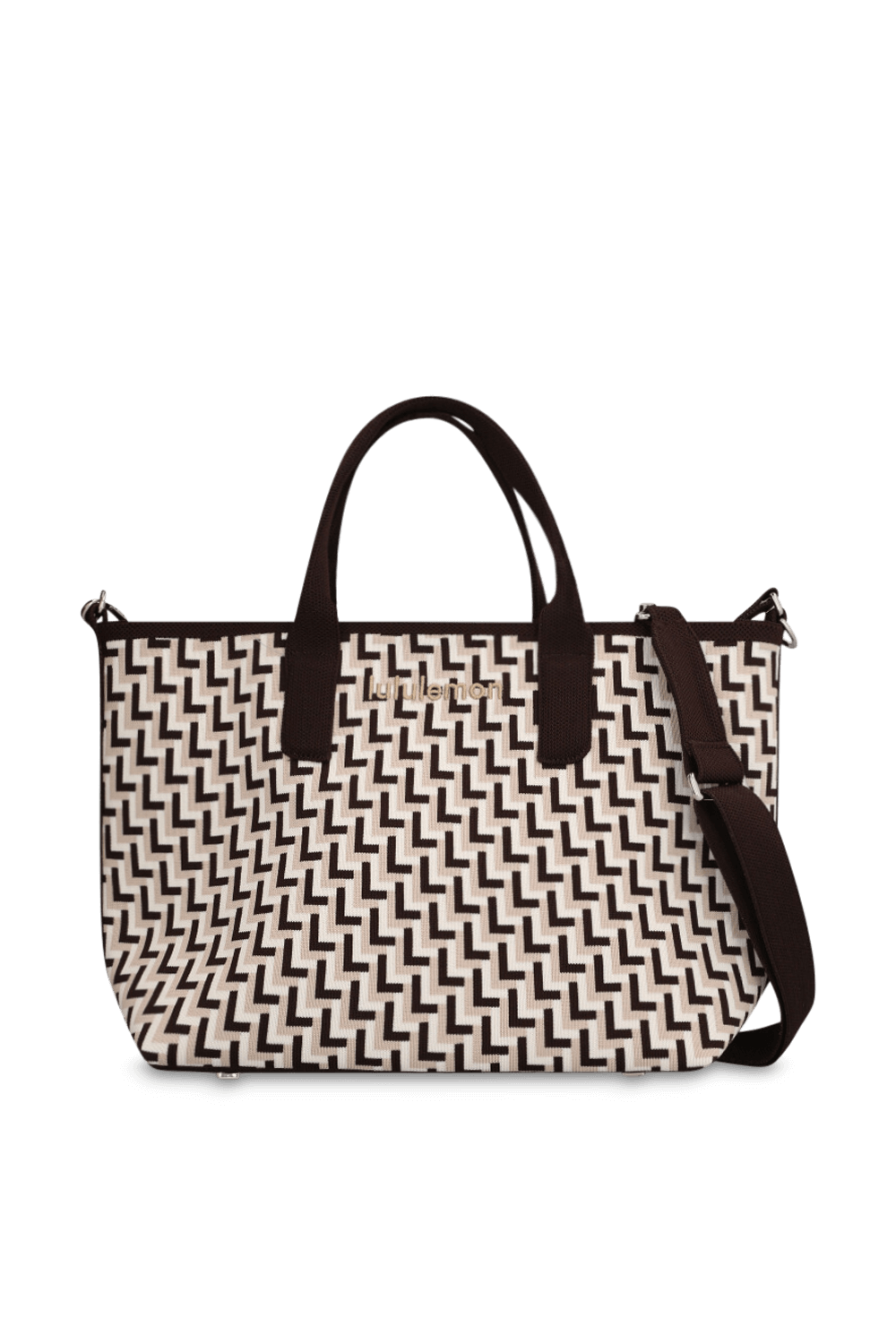 תמונה קידמית של Classic tote small *l monogram knit
