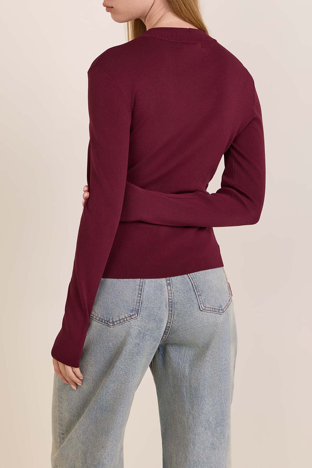 תמונת דוגמן אחורית של סריג ריב