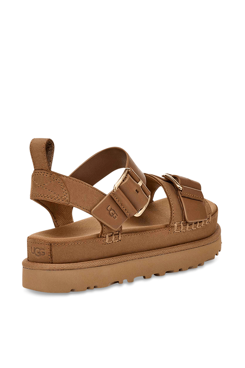 תמונת תקריב של סנדלי גולדנסטאר וילה