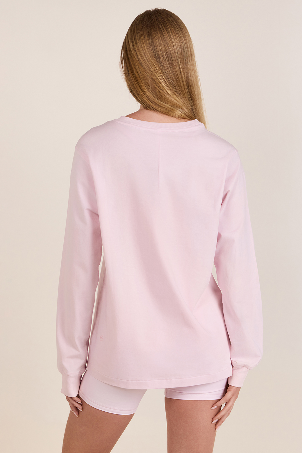תמונת דוגמן אחורית של All Yours Organic Cotton Long Sleeve T-Shirt