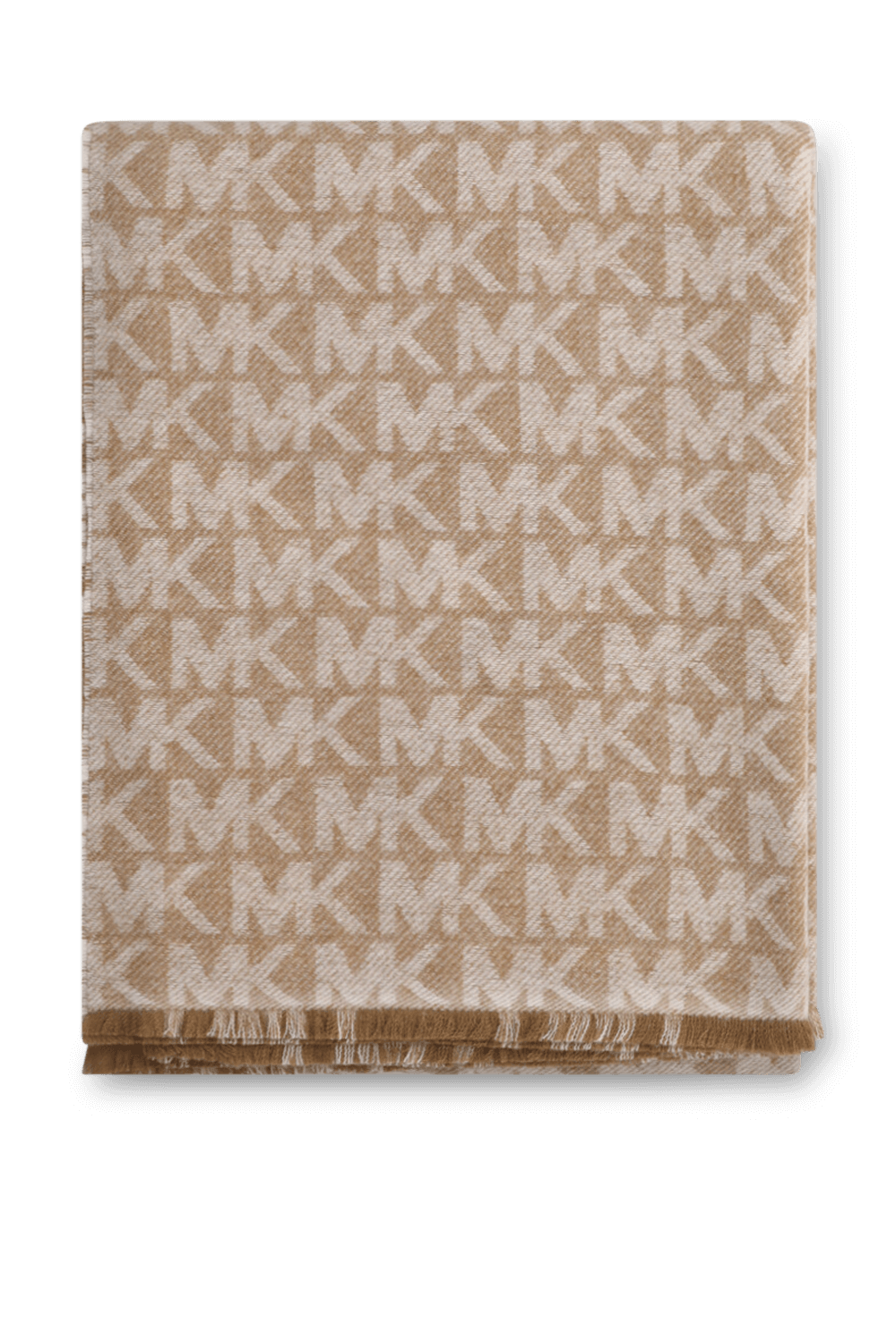 תמונה קידמית של פונצ'ו צמר דו צדדי