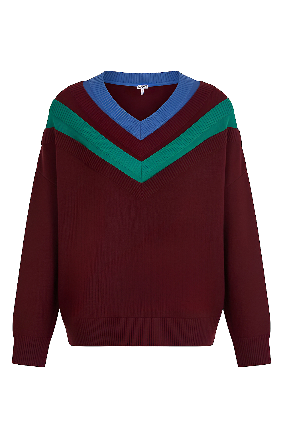 תמונה קידמית של סריג צמר