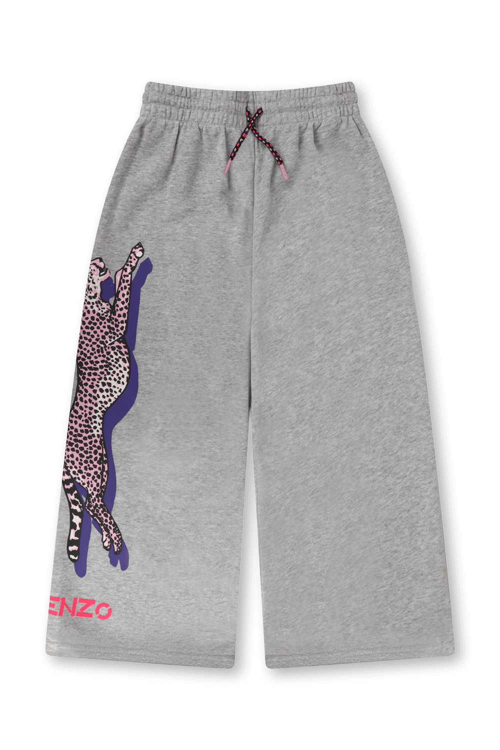 תמונה קידמית של גיל 14 מכנסי טרנינג עם הדפס טייגר