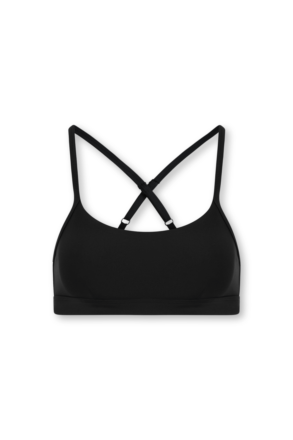 תמונה קידמית של טופ ממותג שחור