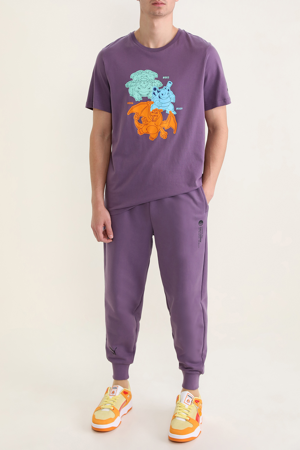 תמונת דוגמן קידמית של פומה X פוקימון נעלי סניקרס צ'רמנדר