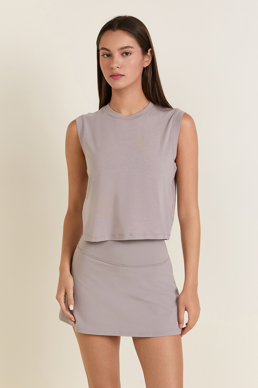 תמונת דוגמן קידמית של Jersey Training Muscle Tank Top