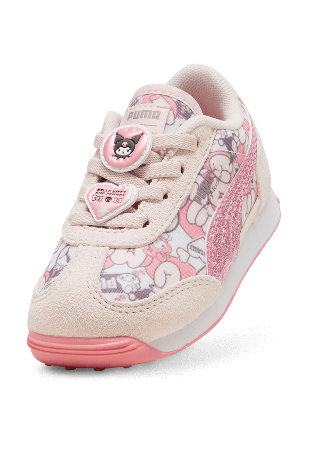 תמונת תקריב של פומה X הלו קיטי נעלי סניקרס איזי ריידר - מידות 28-35