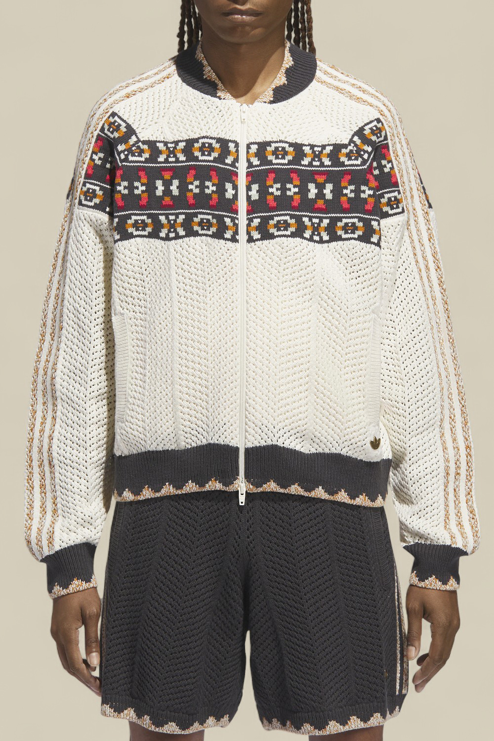 תמונת דוגמן קידמית של אדידס X קלוט ז'קט קרושה