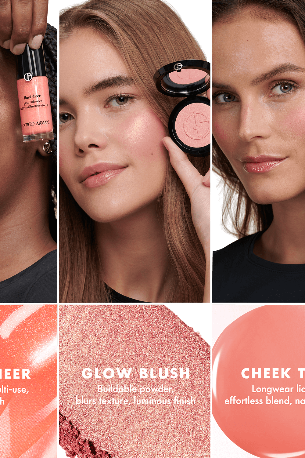 תמונת תקריב של סומק טינט לומינוס  50.5