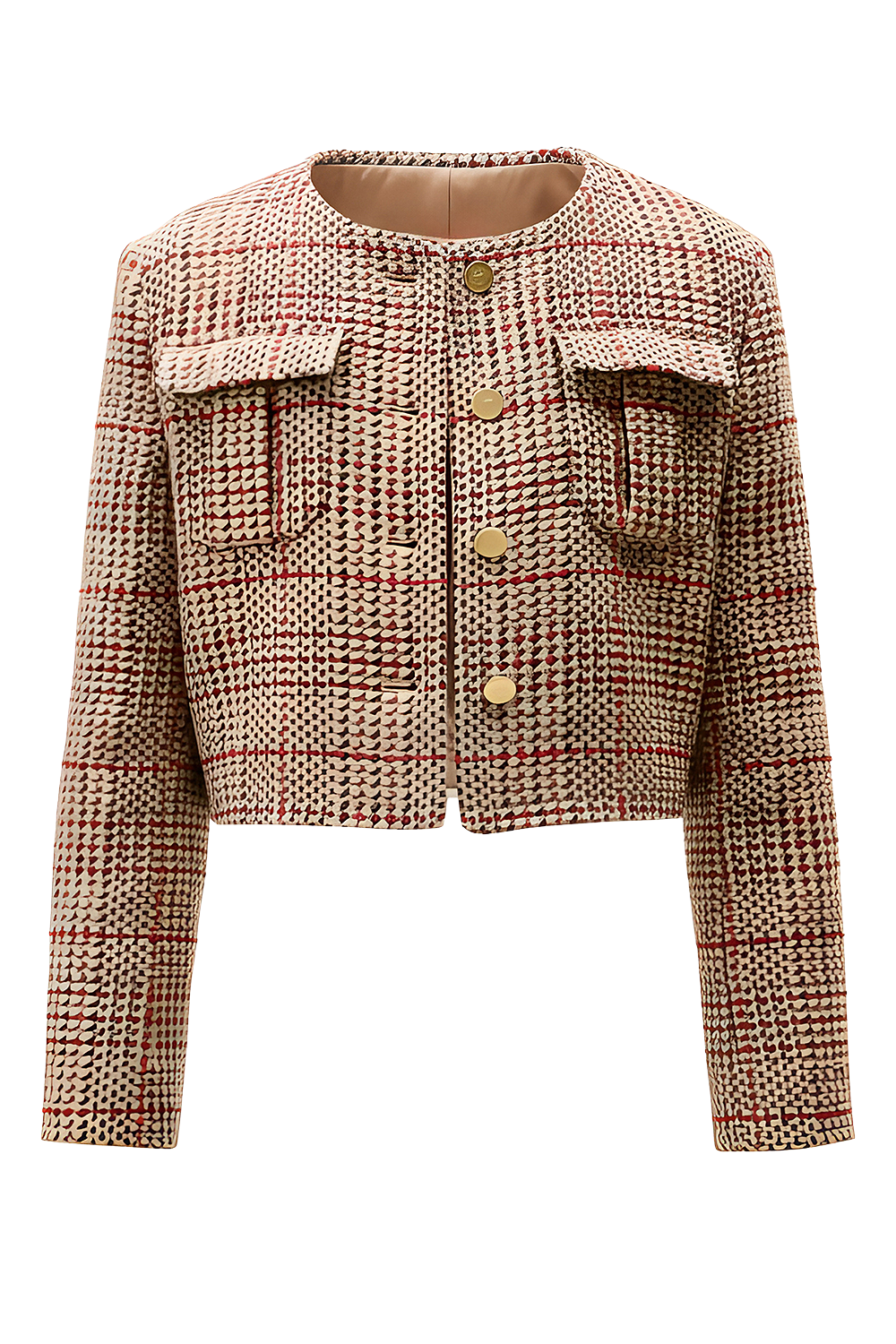 תמונה קידמית של ז'קט טוויד