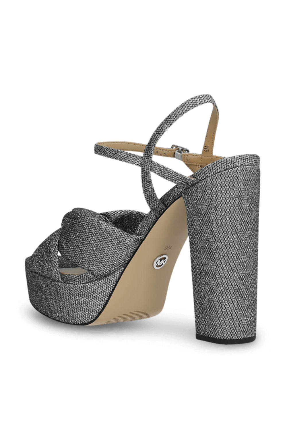 תמונה אחורית של נעלי עקב פלטפורמה ג'וסי