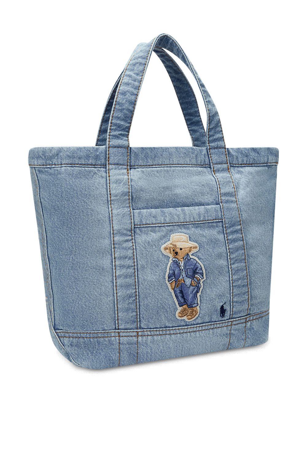 תמונת תקריב של תיק טוט ג'ינס סמול