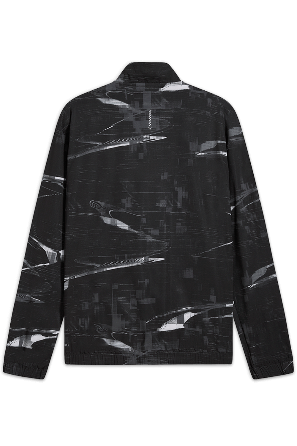 תמונה אחורית של ז'קט ריצה