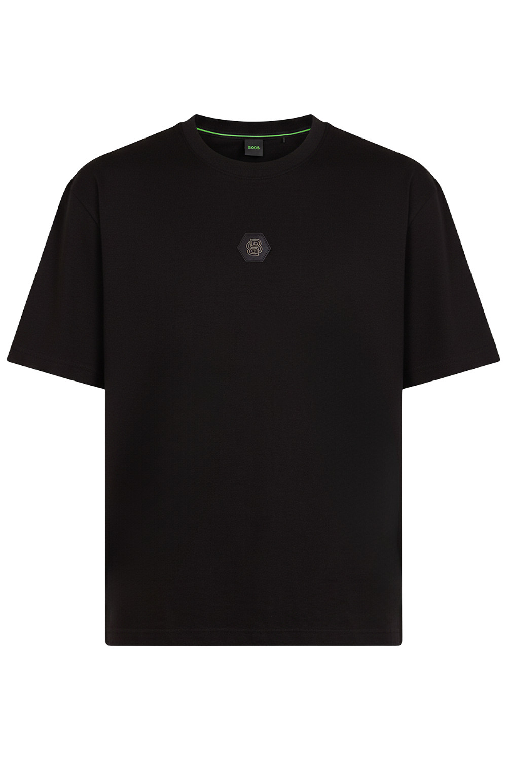 תמונה קידמית של חולצת טי אוברסייז