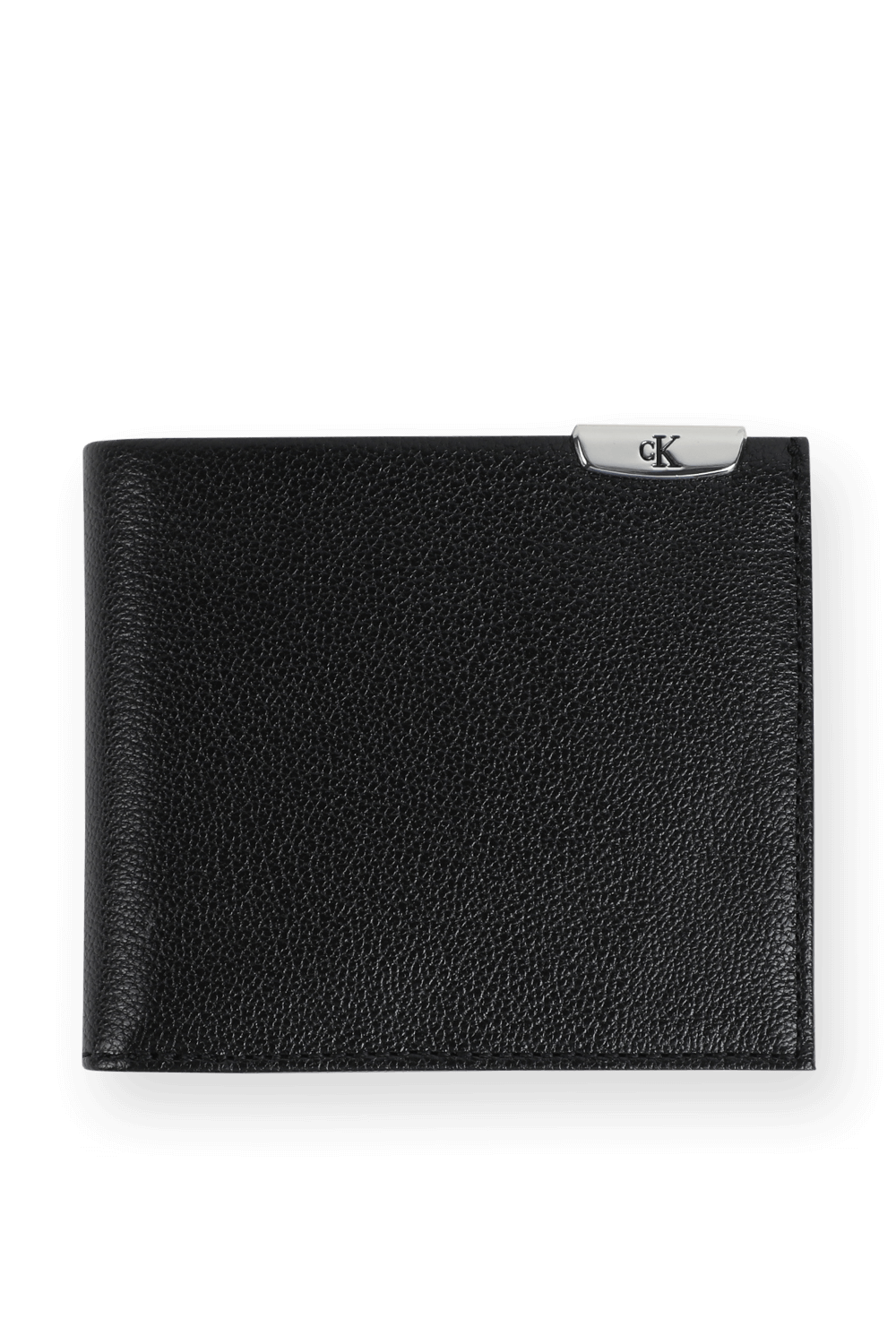 תמונה קידמית של Black Leather Wallet
