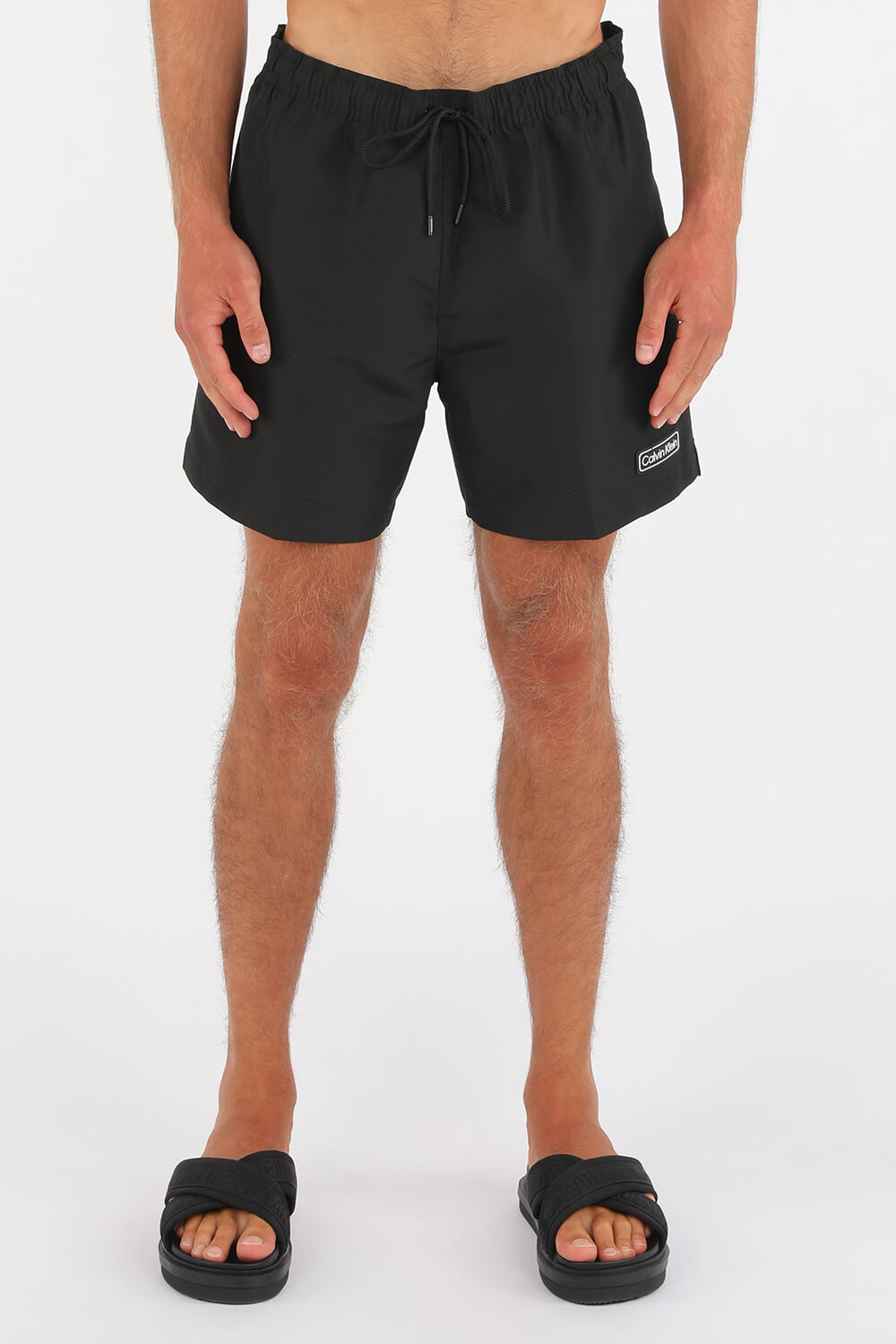 calvin klein medium drawstring swim shorts