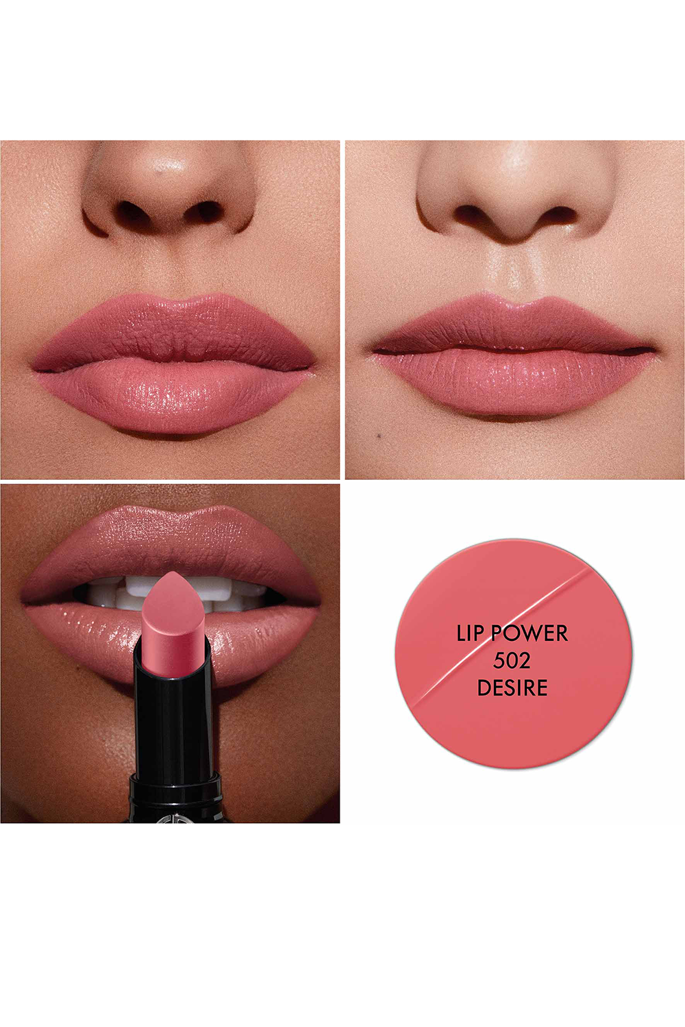 תמונה אחורית של שפתון עמיד ליפ פוואר 502