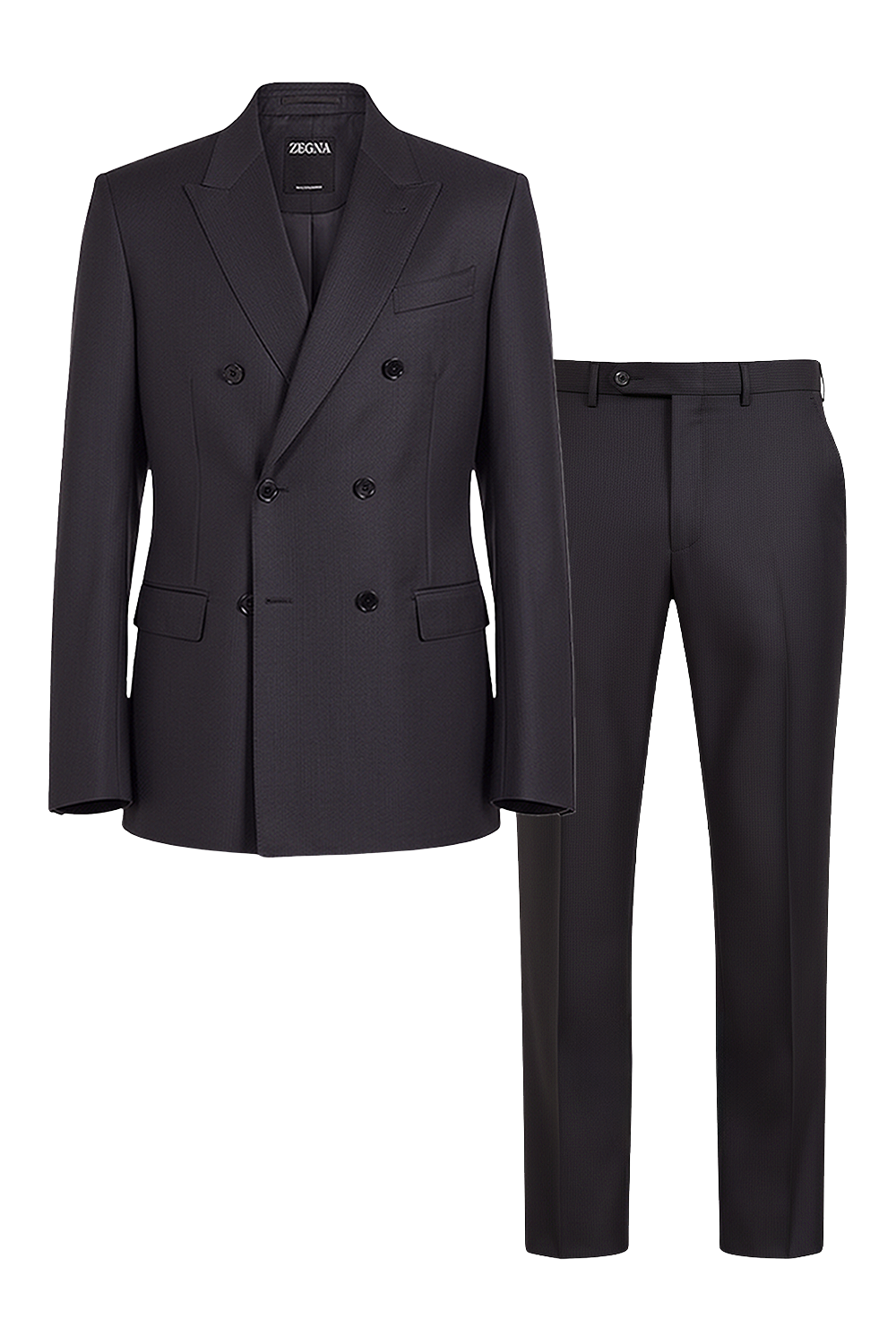 תמונה קידמית של חליפה מחוייטת