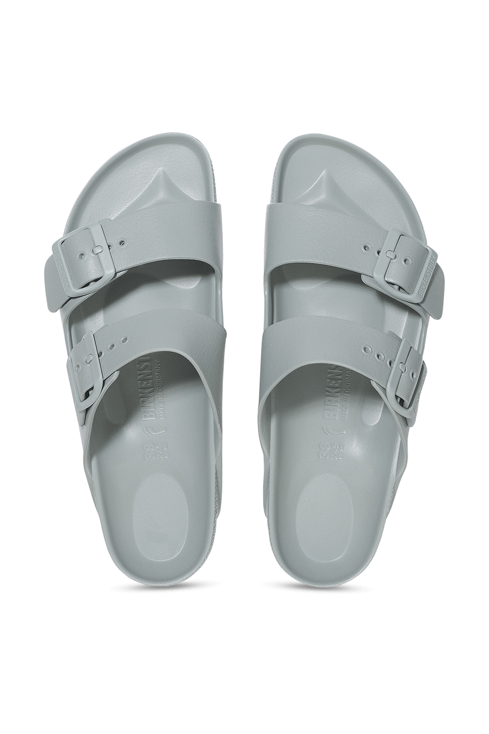 תמונת תקריב של כפכפי סליידס גומי אריזונה