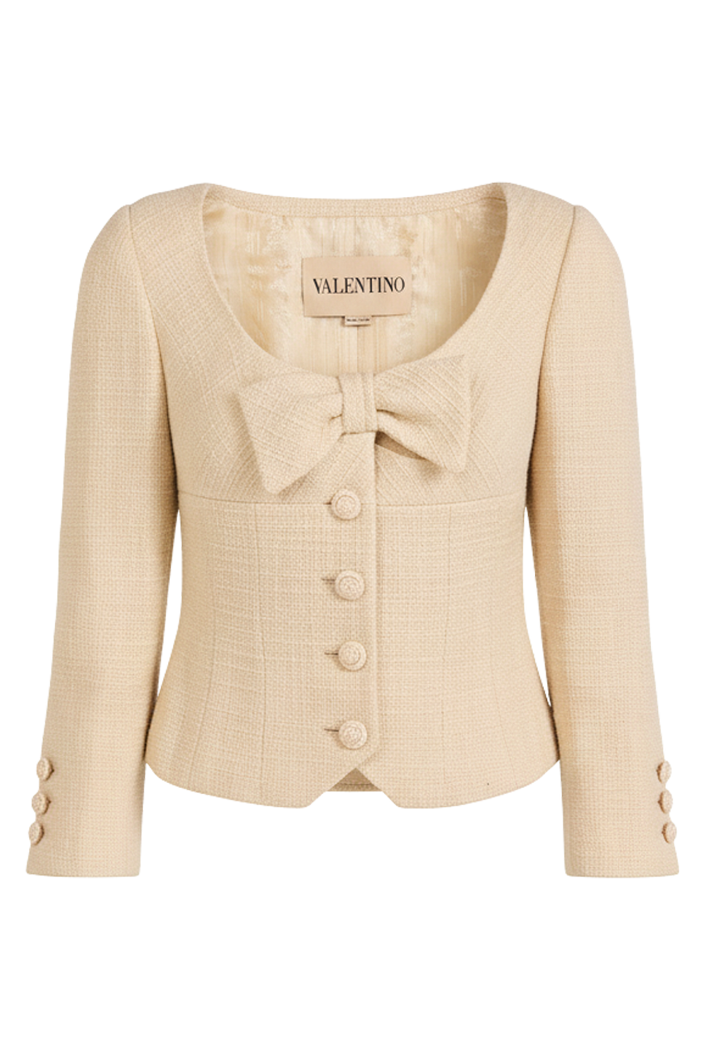 תמונה קידמית של ז'קט צמר