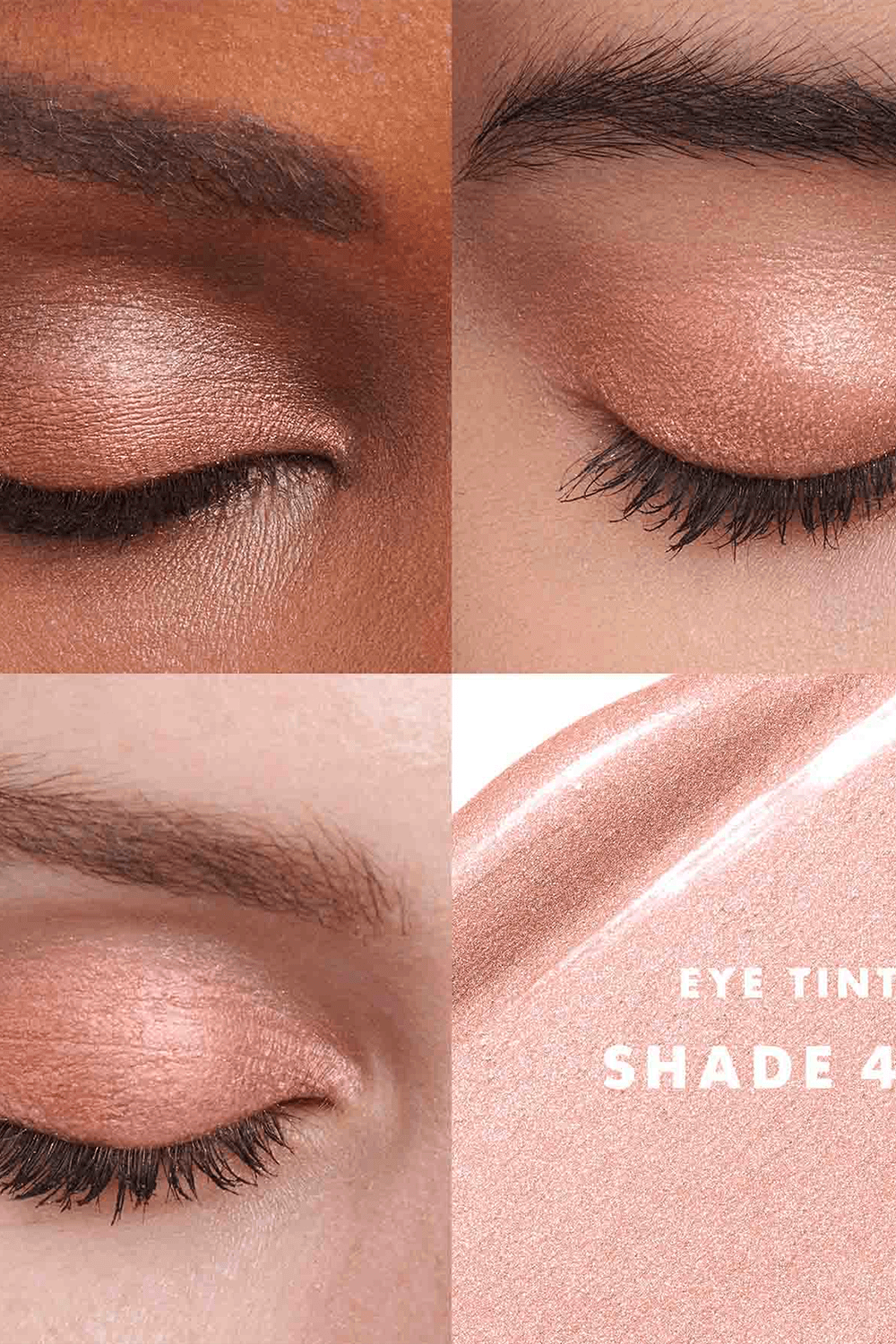 תמונת תקריב של צללית עיניים איי טינט למראה זוהר 44