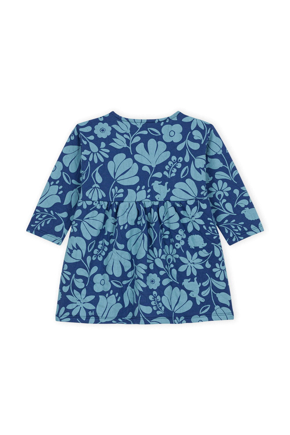 תמונה אחורית של שמלת מיני פרחונית - גילאי 6-12 חודשים