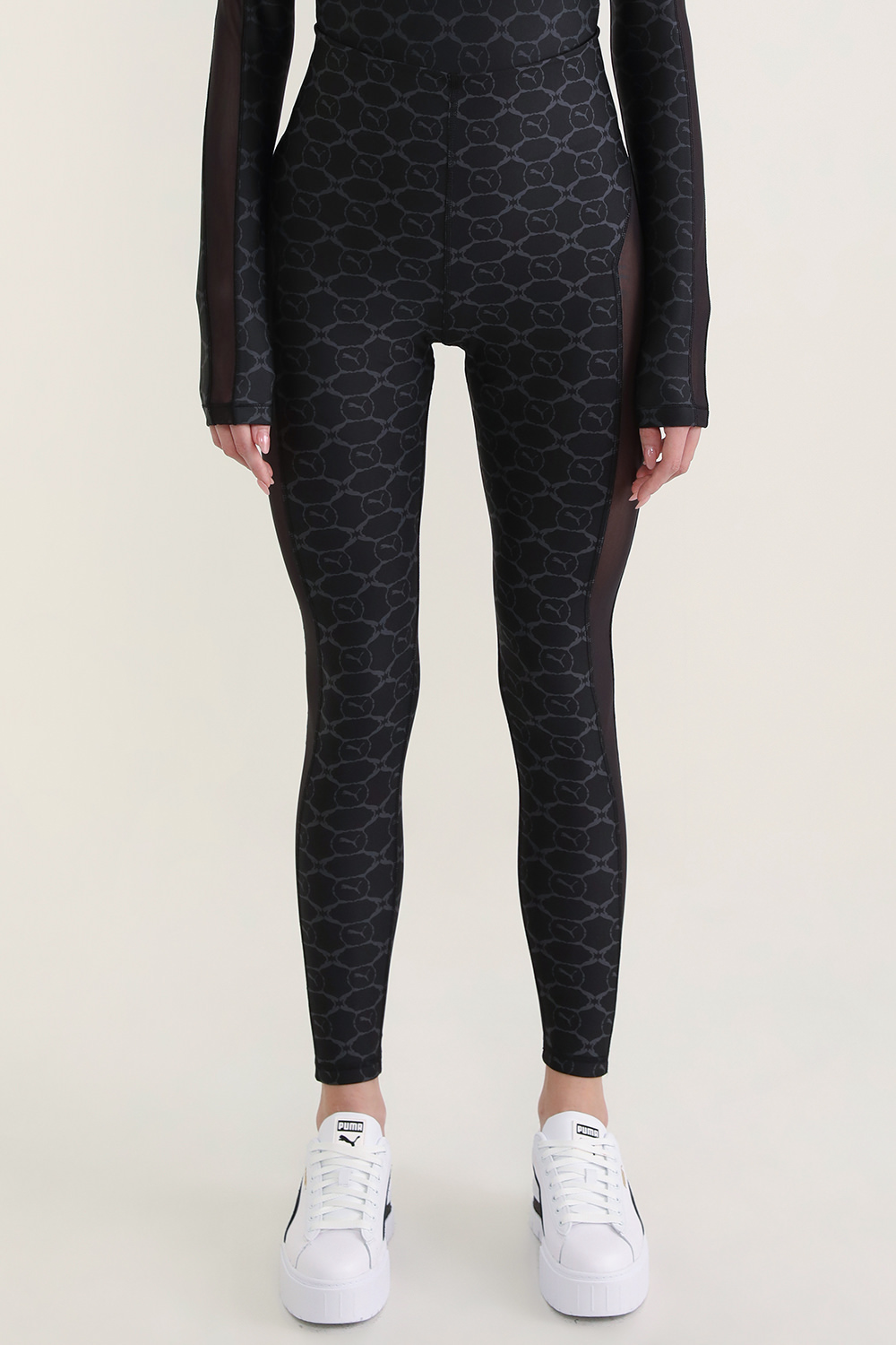 תמונת דוגמן קידמית של מכנסי טייץ טי 7 קוטור ספורט