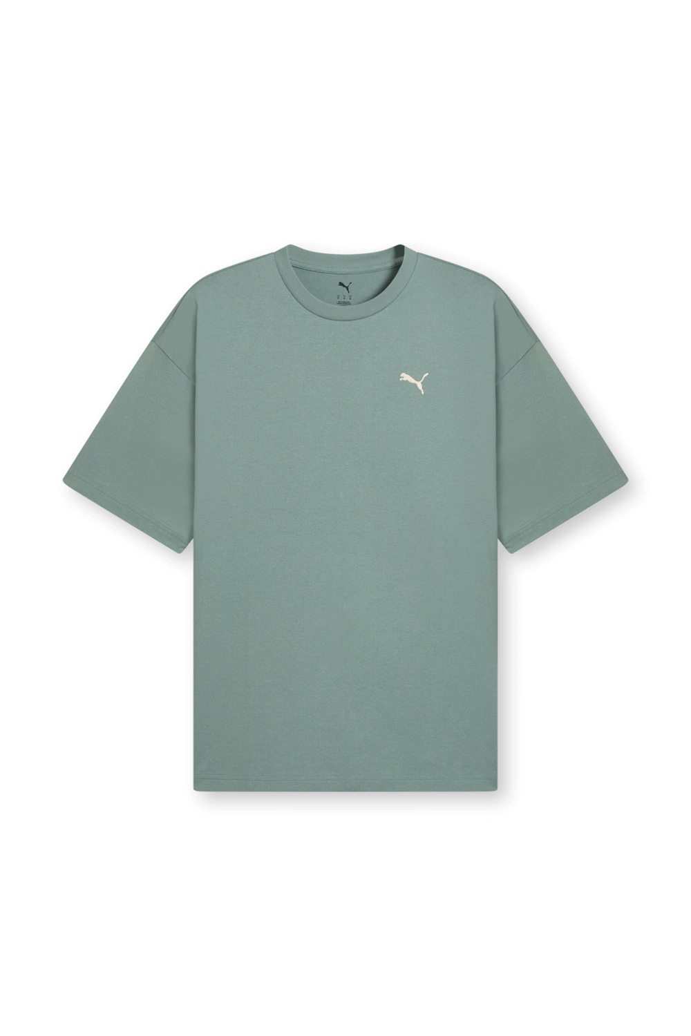 תמונה קידמית של חולצת טי אוברסייז