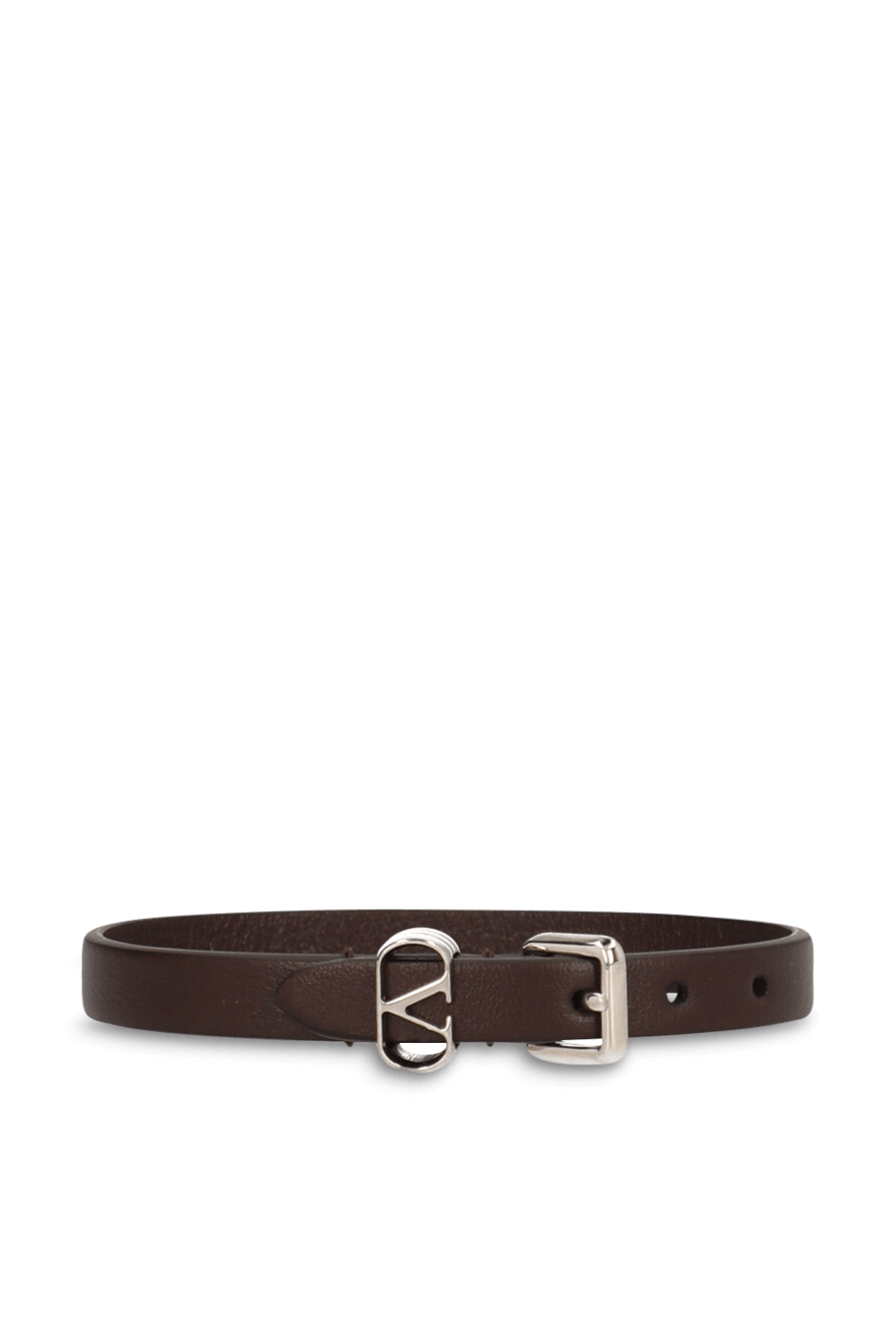 תמונה קידמית של צמיד עור