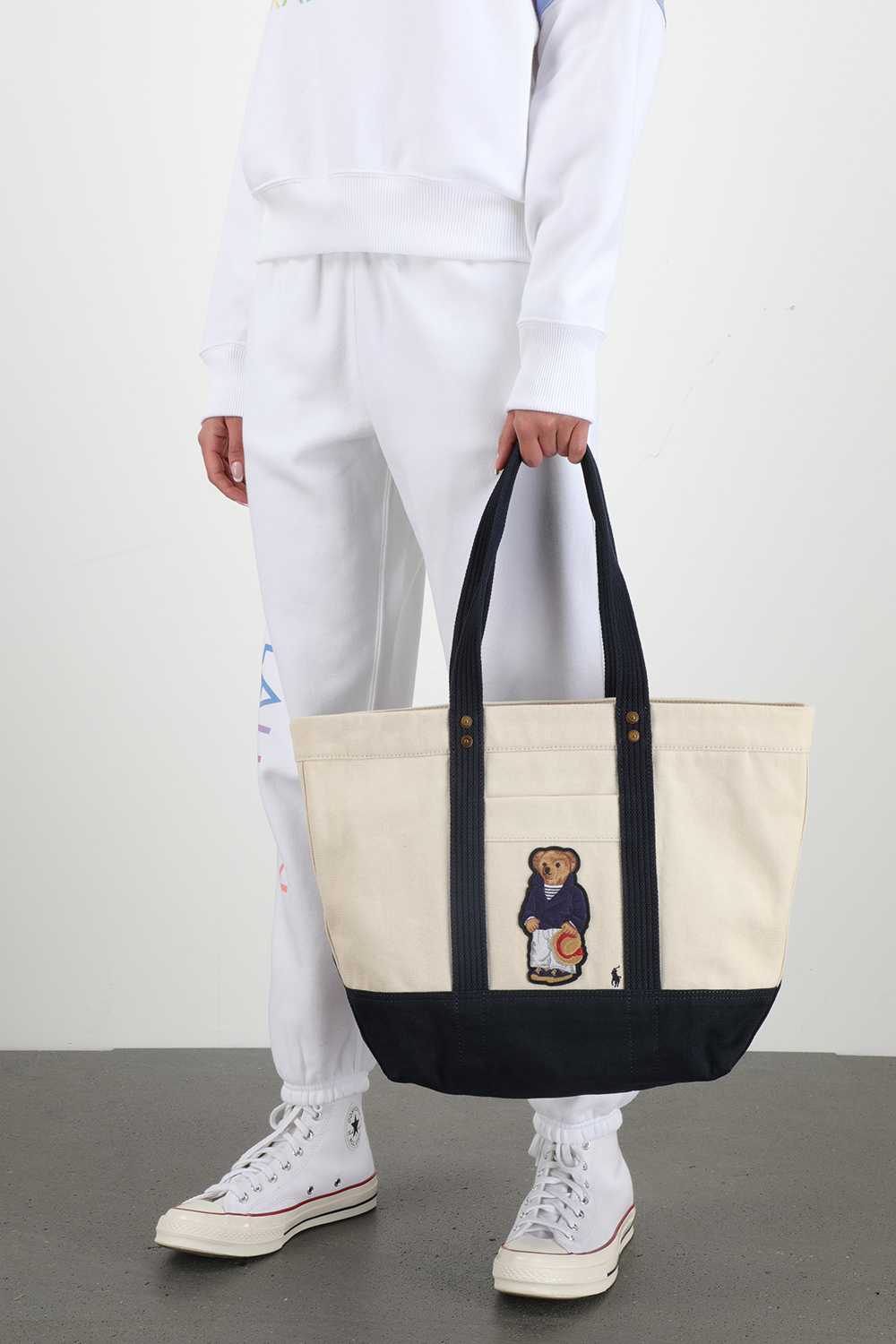 polo bear tote