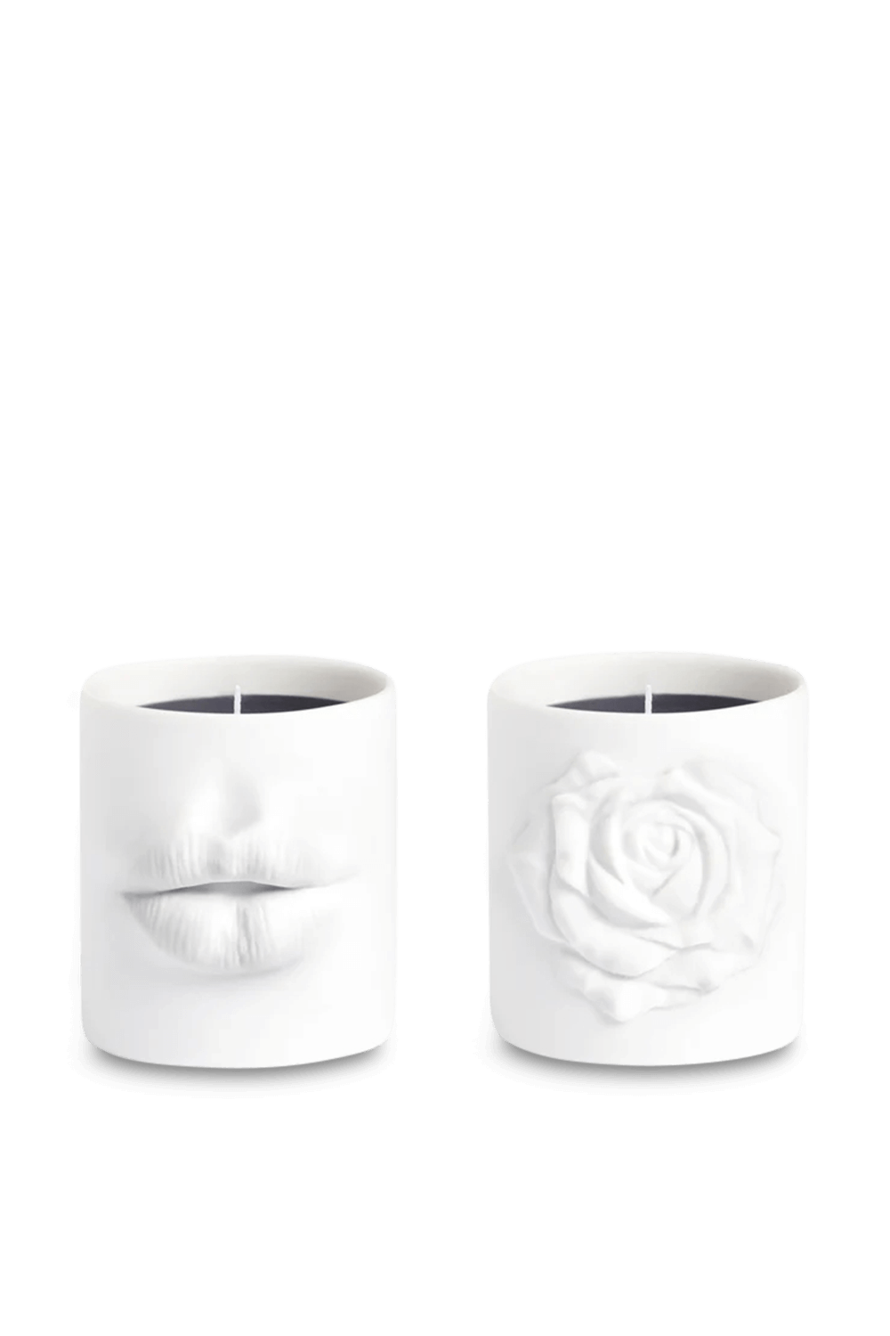 תמונה קידמית של Le Duo Lips + Rose candles - Gift Set