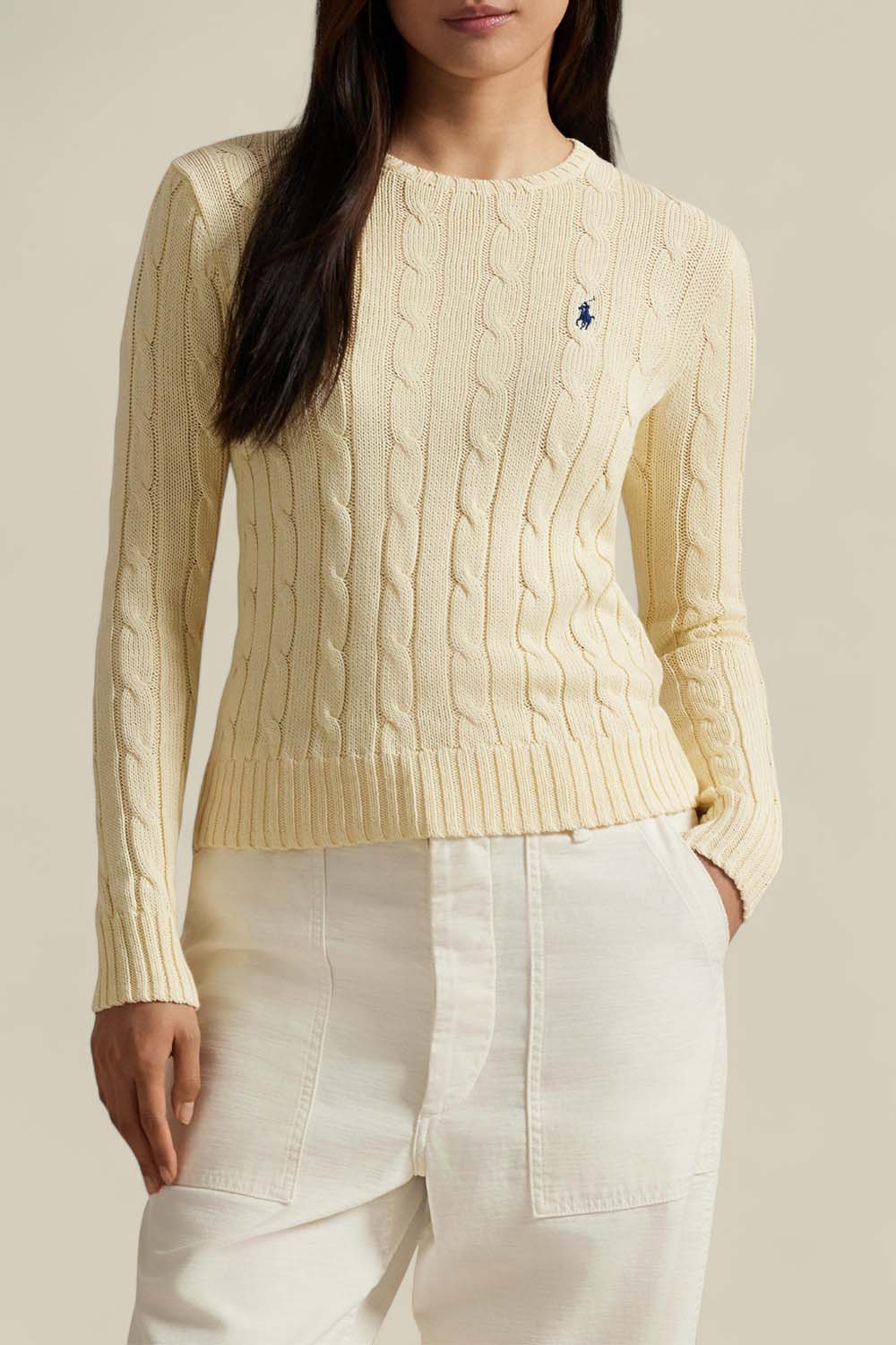 תמונת דוגמן קידמית של סריג כותנה