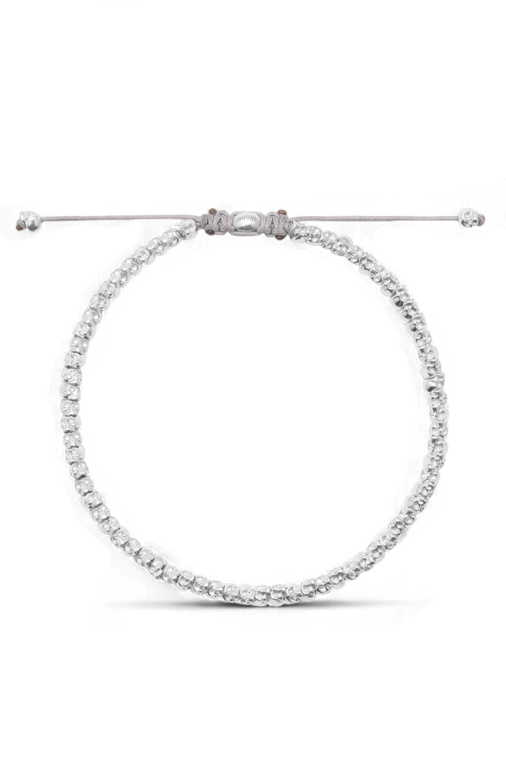 תמונה אחורית של צמיד כסף סטרלינג 925