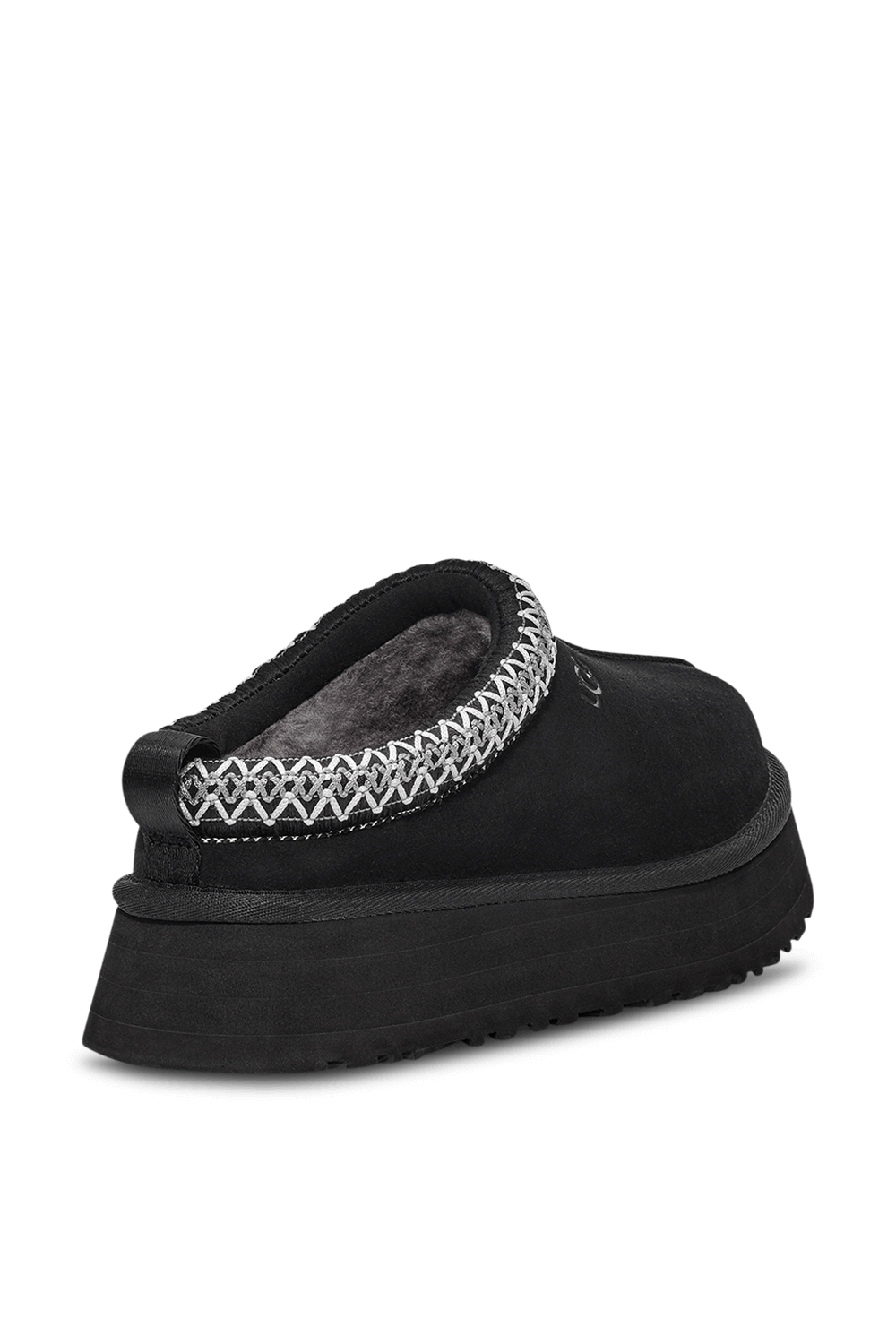 תמונת תקריב של נעלי סלייד טאז