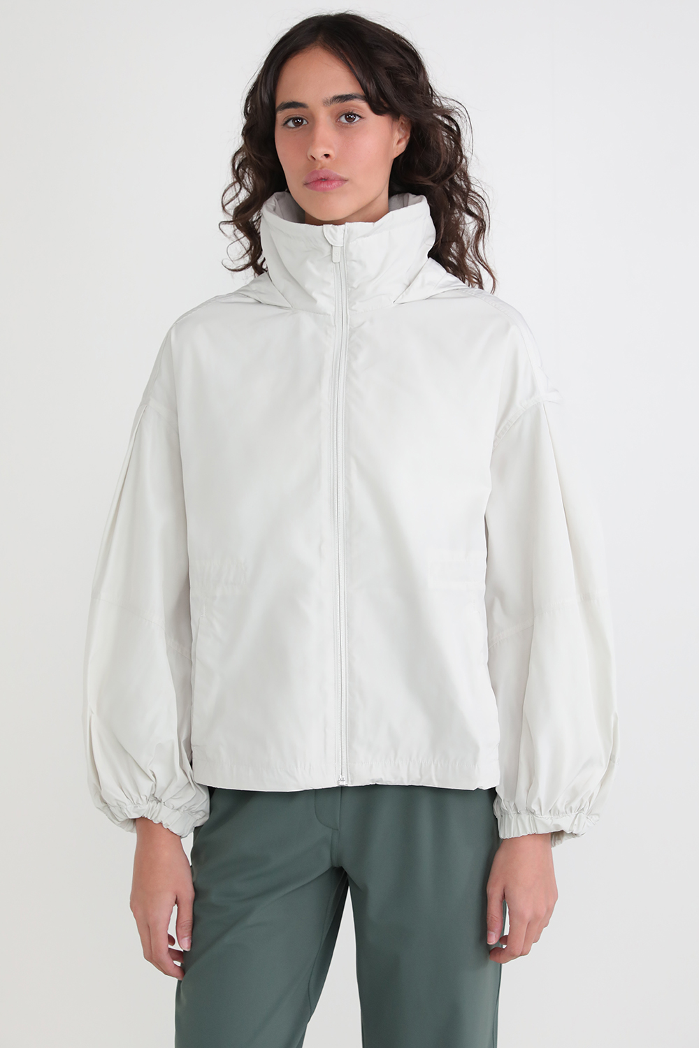 Lightweight Cinch-Waist Jacket